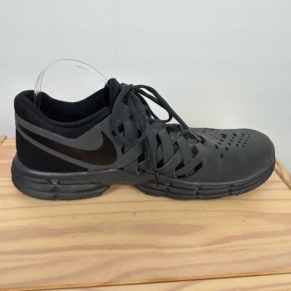 Nike Mens Lunar Fingertrap TR 898066-010 gray Black Running Shoes Sneakers 12